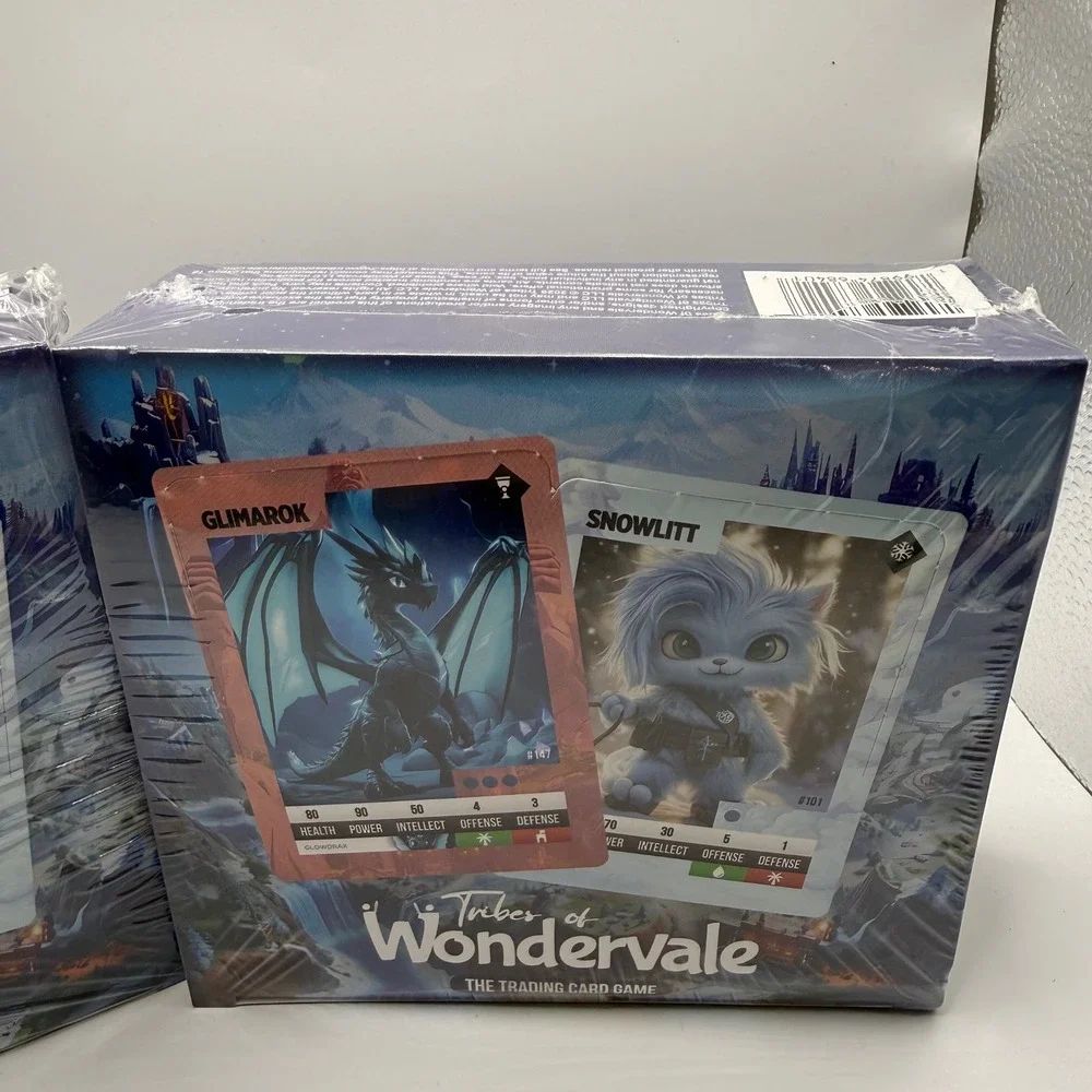 Tribes of Wondervale TCG Booster Box Lot of 2 Factory Sealed 20 Packs Each